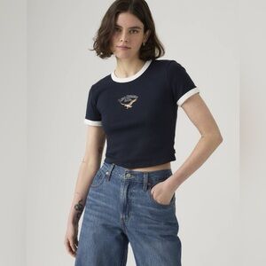 Levi’s Graphic Mini Ringer Tee
